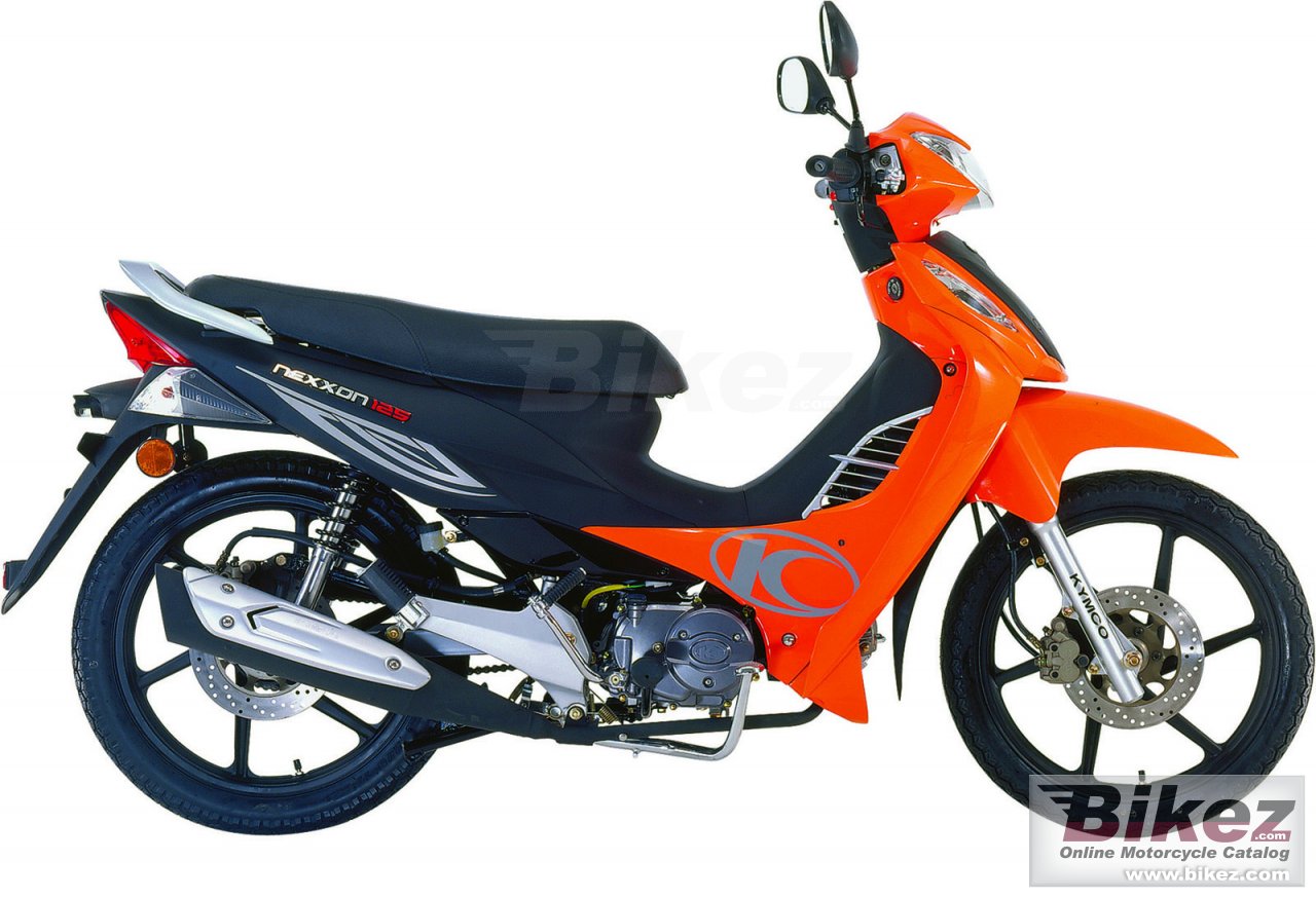 Big Kymco nexxon 125 picture and wallpaper from Bikez.com